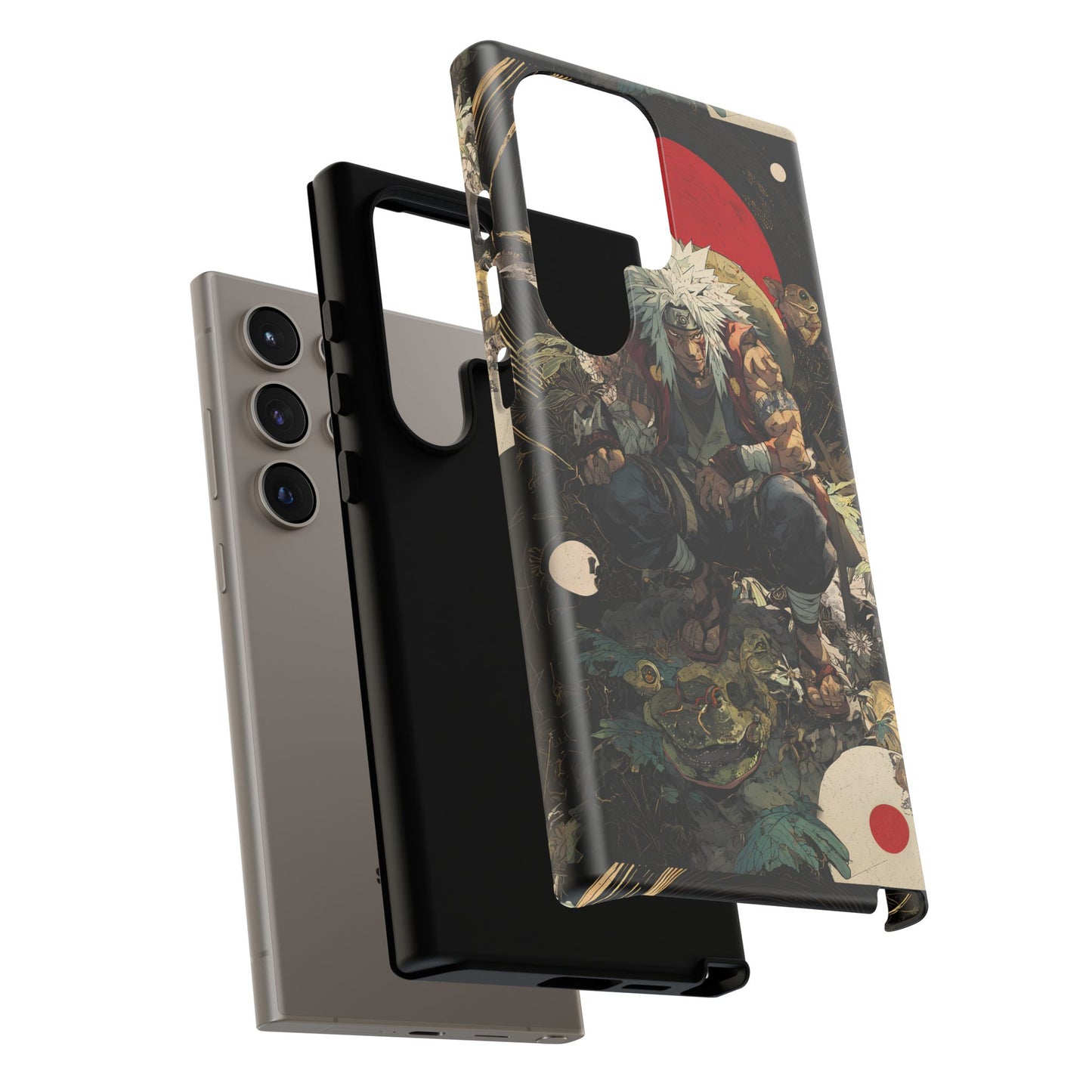 Jiraiya Sensei Naruto Shippuden Anime-Inspired Phone Case: Tough Cases, Phone Cover