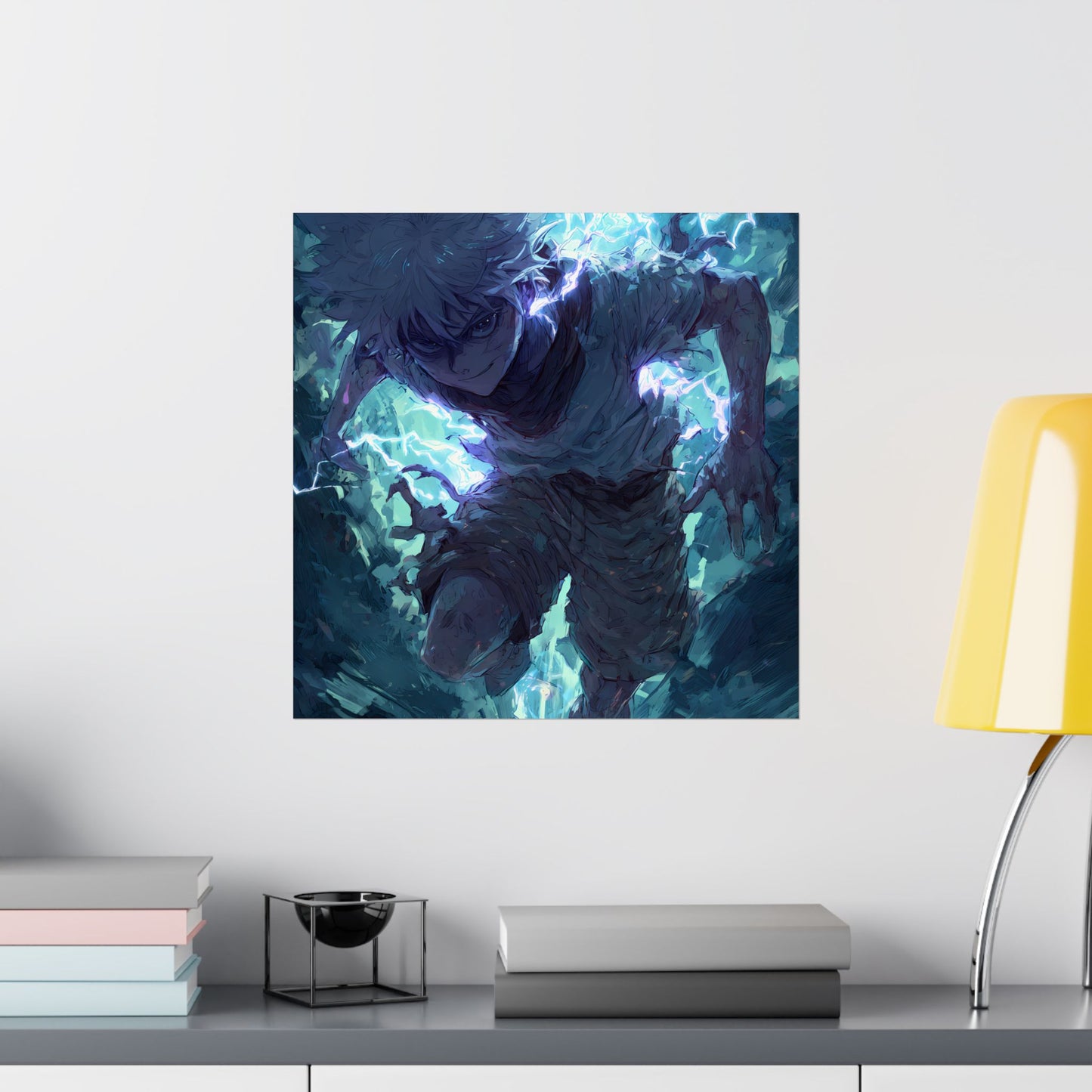 Killua Zoldyck, Hunter X Hunter Anime Matte Vertical Poster Wall Art