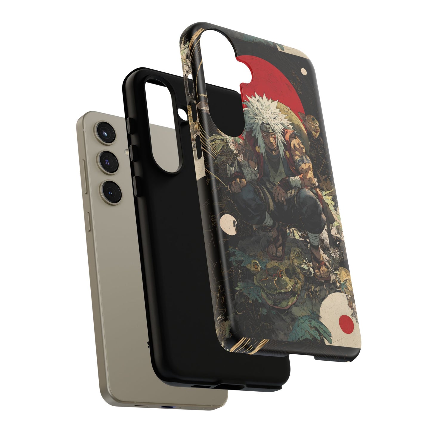 Jiraiya Sensei Naruto Shippuden Anime-Inspired Phone Case: Tough Cases, Phone Cover