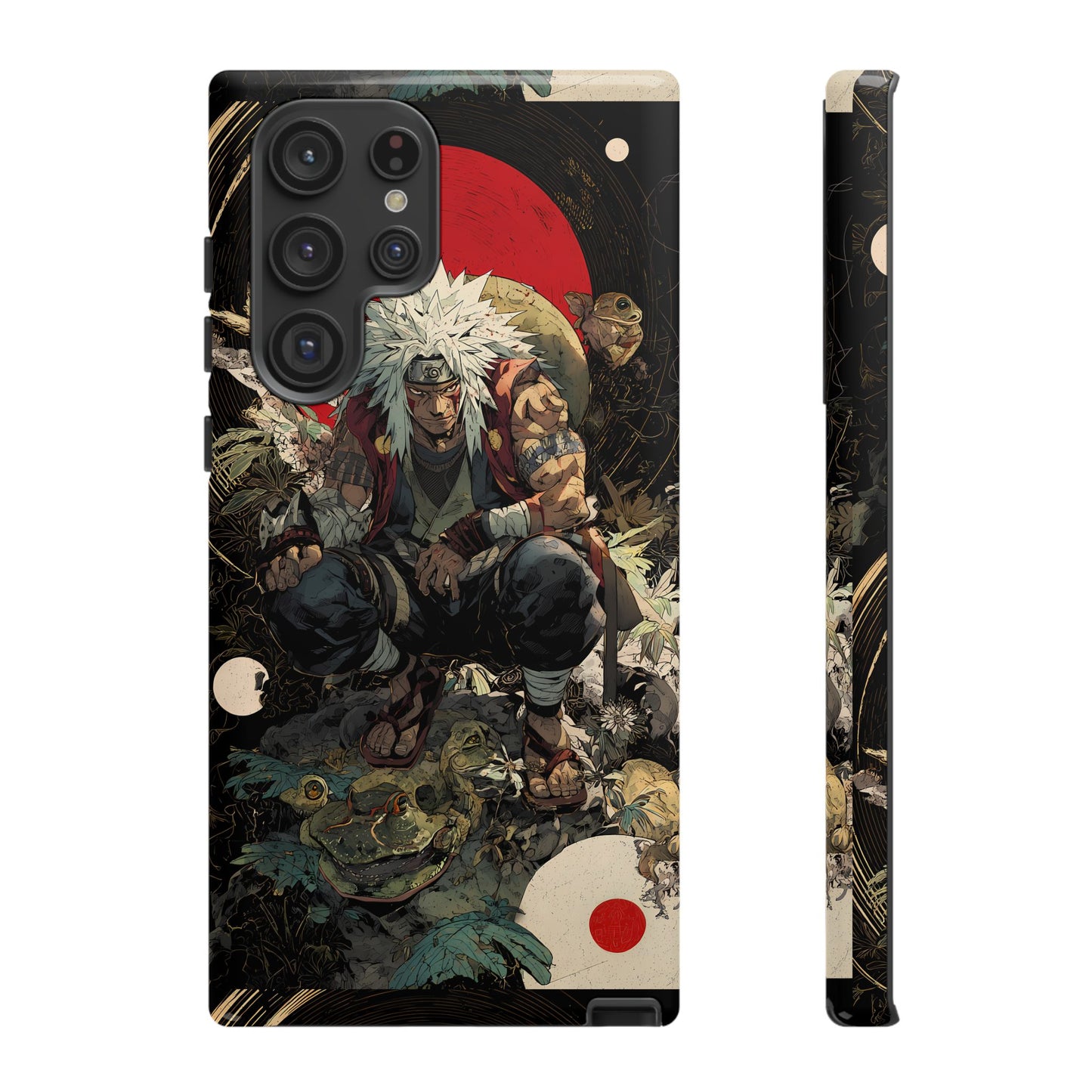Jiraiya Sensei Naruto Shippuden Anime-Inspired Phone Case: Tough Cases, Phone Cover