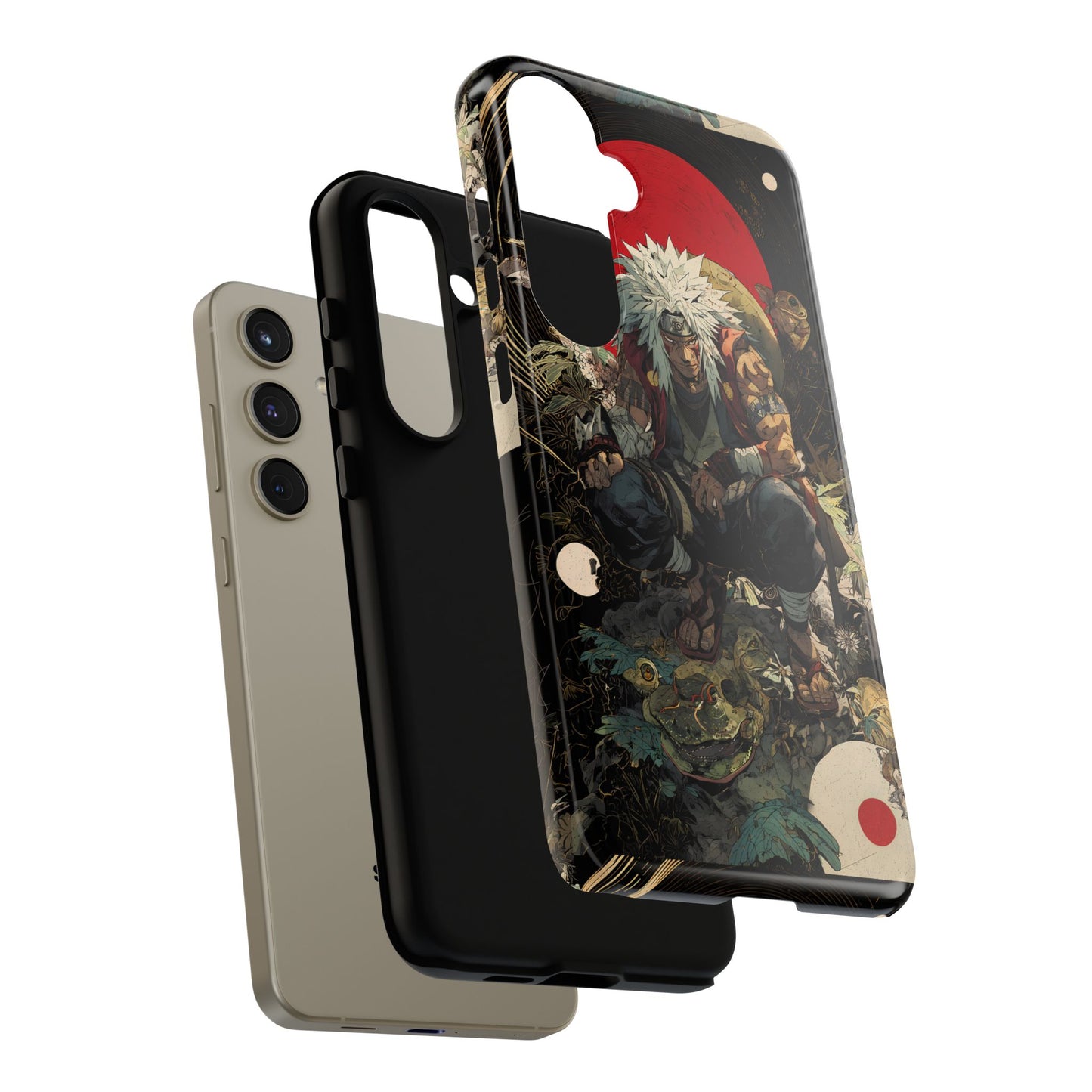 Jiraiya Sensei Naruto Shippuden Anime-Inspired Phone Case: Tough Cases, Phone Cover