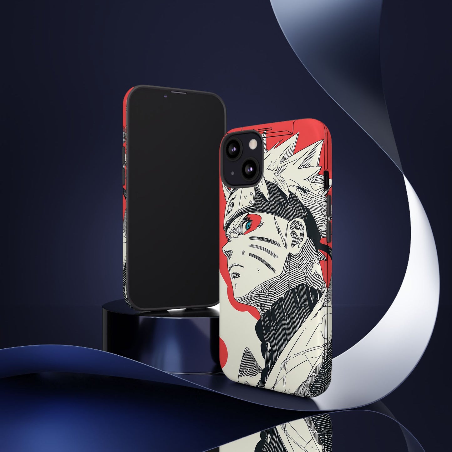 Naruto Uzumaki Sage Mode Senjutsu Naruto Shippuden Anime-Inspired Phone Case: Tough Cases, Phone Cover