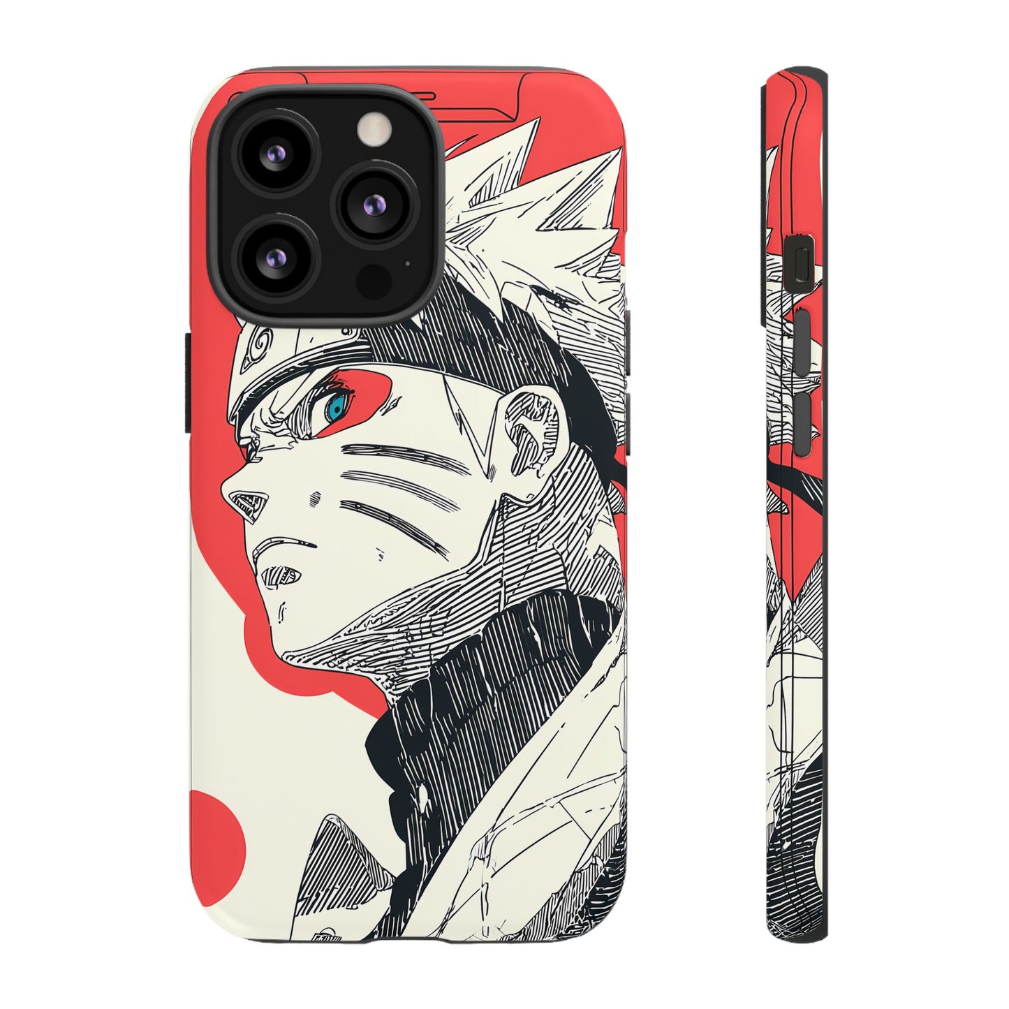 Naruto Uzumaki Sage Mode Senjutsu Naruto Shippuden Anime-Inspired Phone Case: Tough Cases, Phone Cover