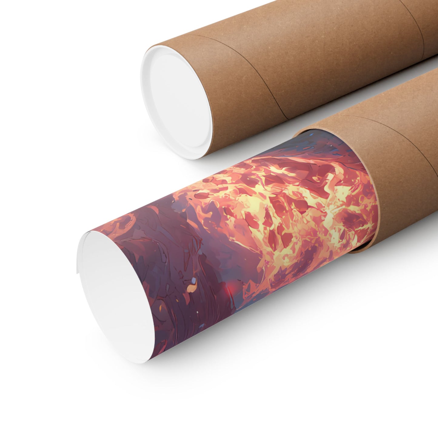 Icy Flames Shoto Todoroki My Hero Academia Anime Matte Vertical Poster Wall Art
