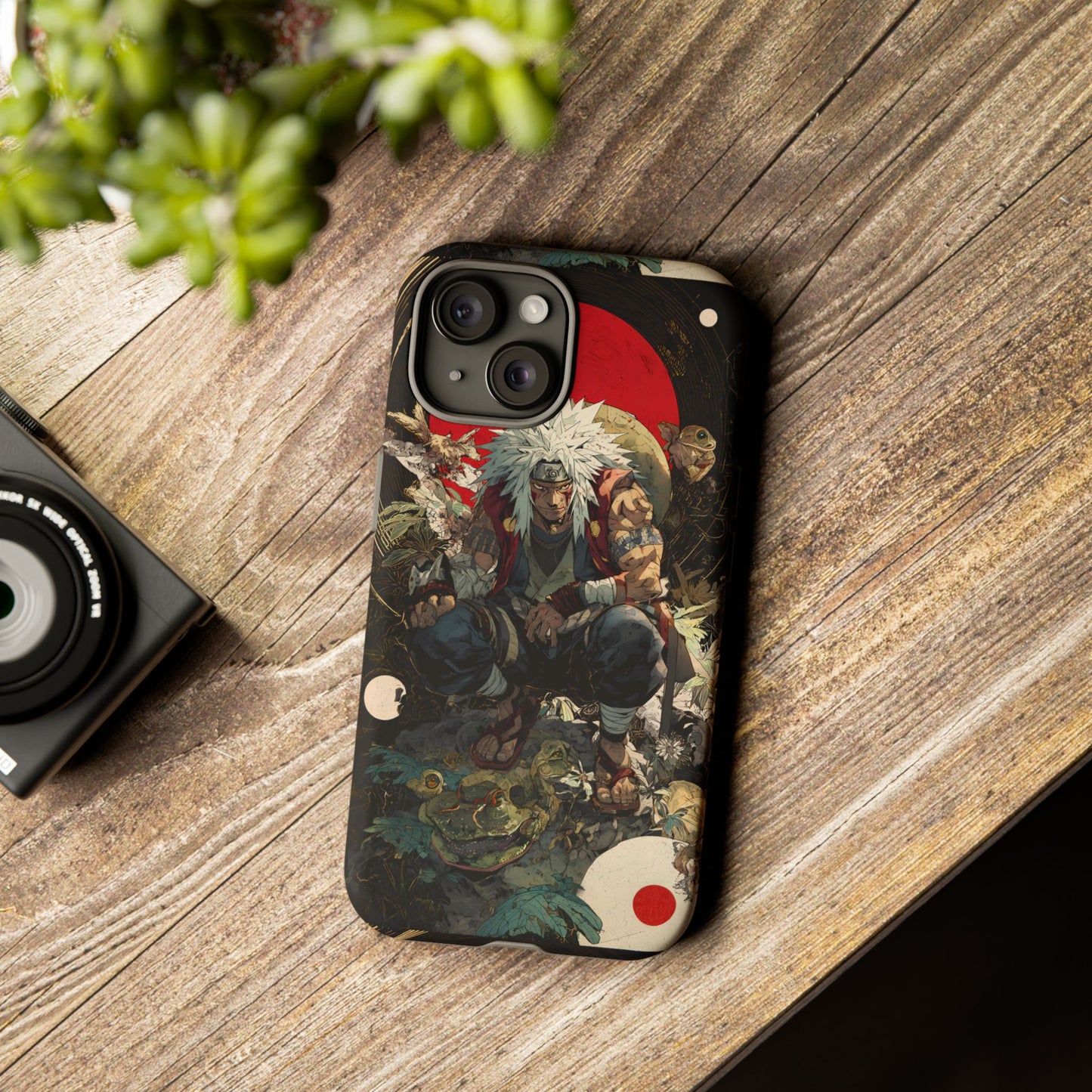 Jiraiya Sensei Naruto Shippuden Anime-Inspired Phone Case: Tough Cases, Phone Cover