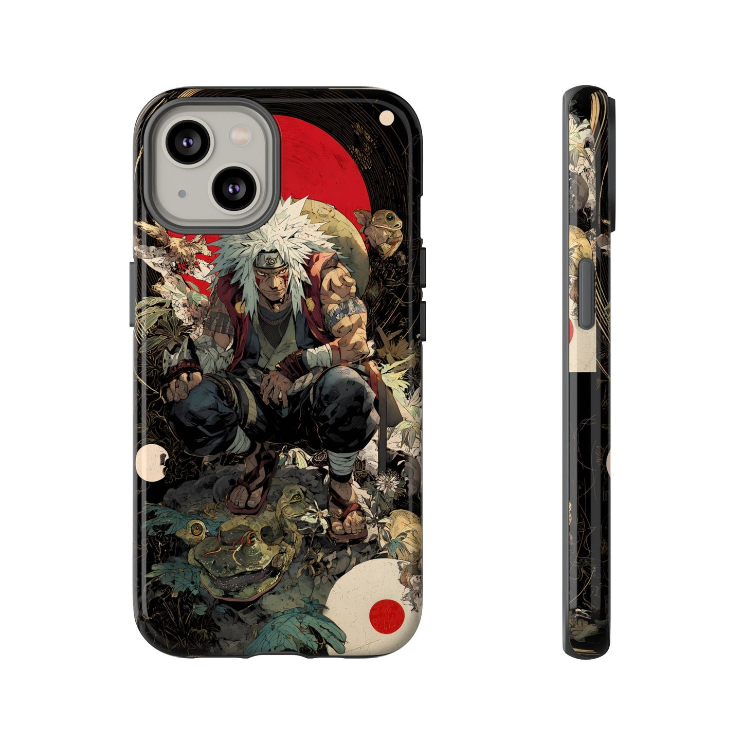 Jiraiya Sensei Naruto Shippuden Anime-Inspired Phone Case: Tough Cases, Phone Cover