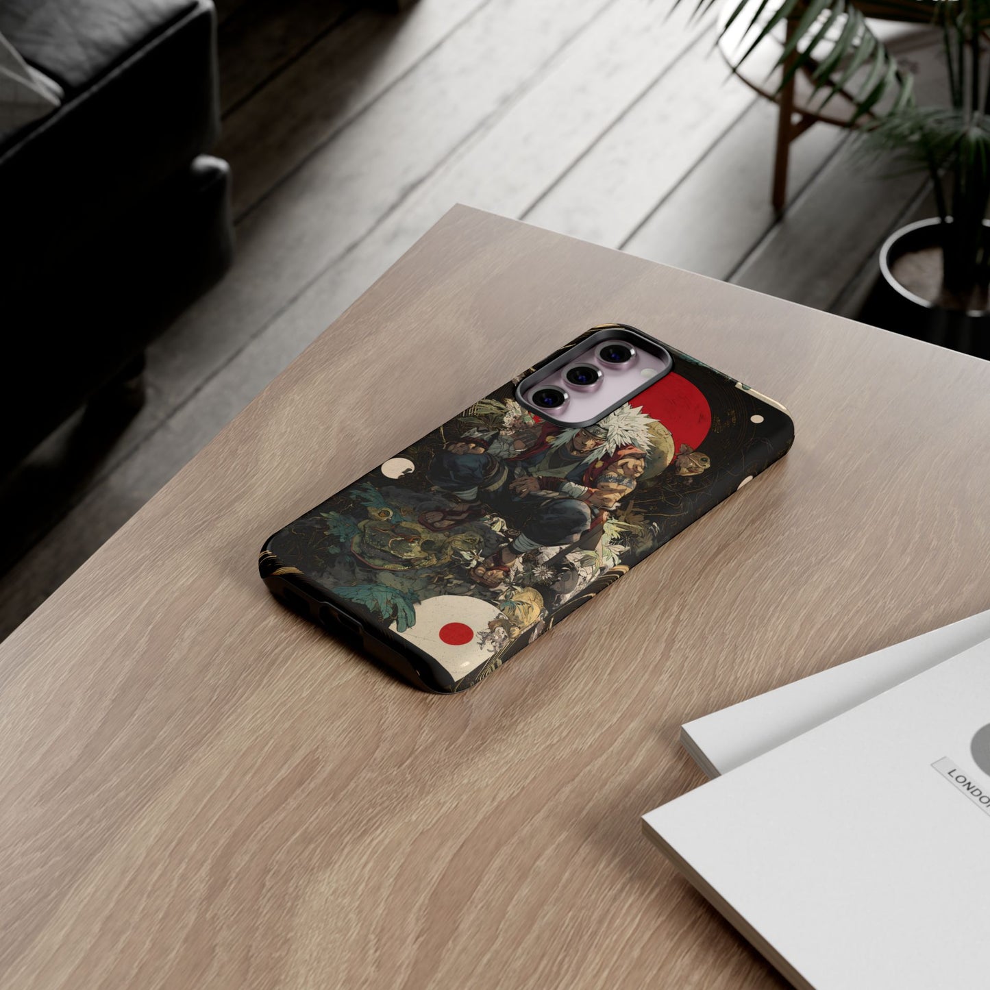 Jiraiya Sensei Naruto Shippuden Anime-Inspired Phone Case: Tough Cases, Phone Cover