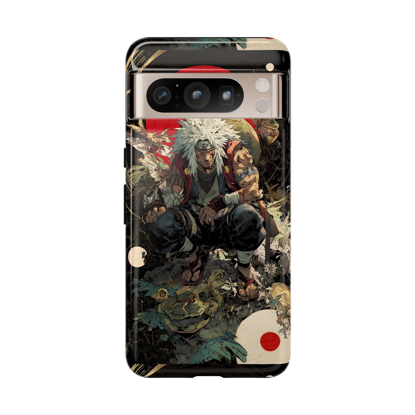 Jiraiya Sensei Naruto Shippuden Anime-Inspired Phone Case: Tough Cases, Phone Cover