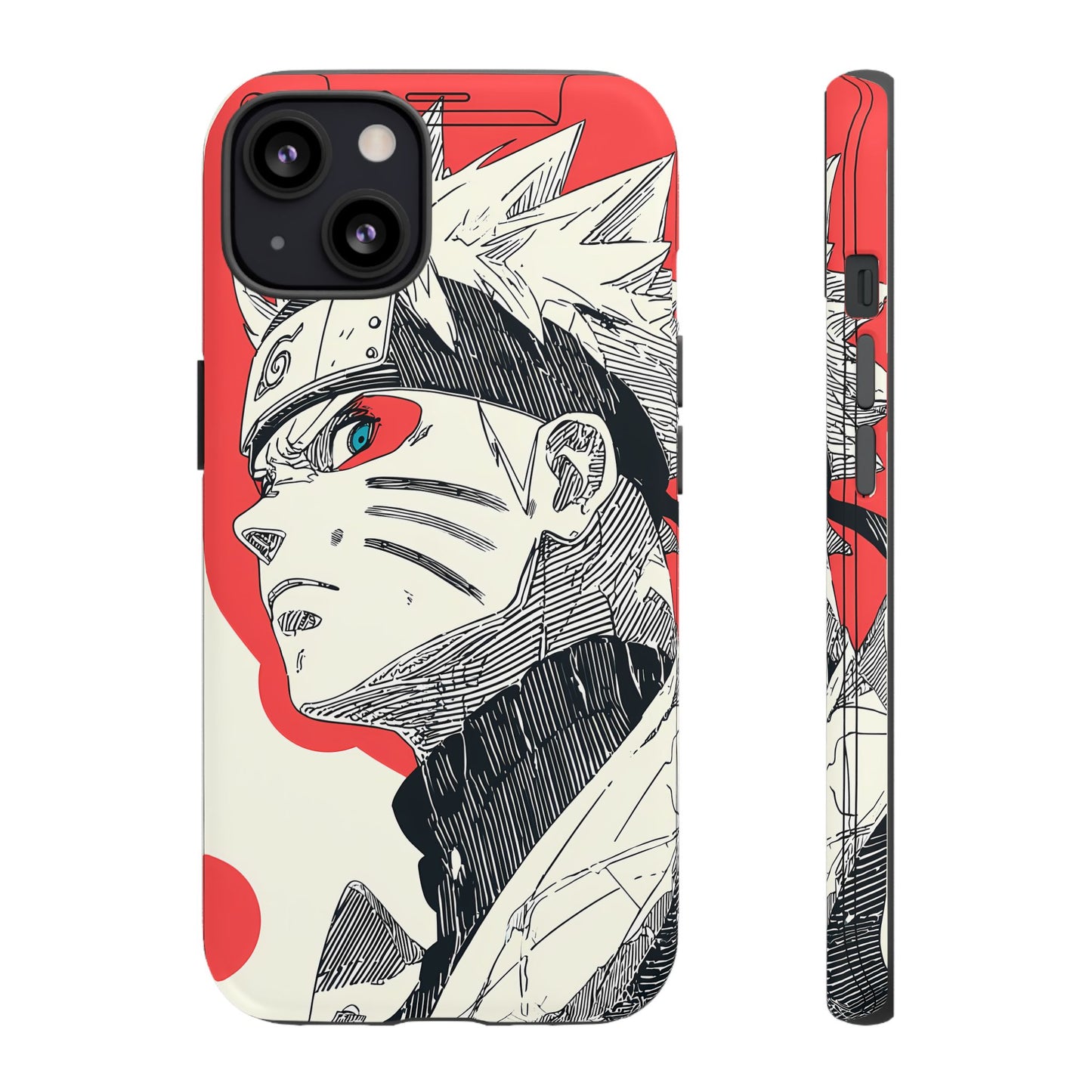 Naruto Uzumaki Sage Mode Senjutsu Naruto Shippuden Anime-Inspired Phone Case: Tough Cases, Phone Cover