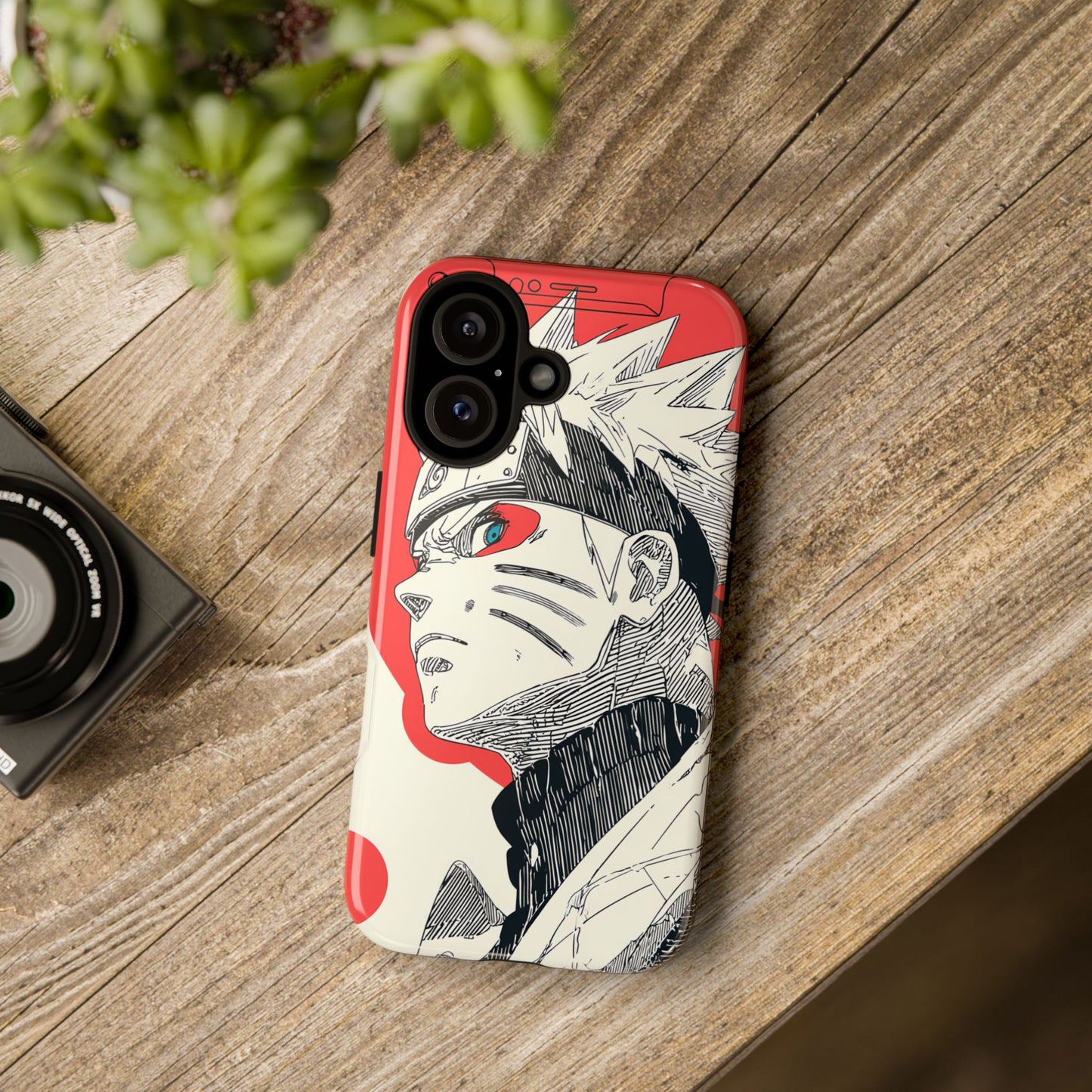 Naruto Uzumaki Sage Mode Senjutsu Naruto Shippuden Anime-Inspired Phone Case: Tough Cases, Phone Cover