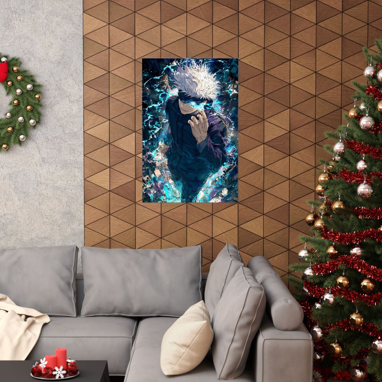 Jujutsu Kaisen Gojo Satoru Matte Vertical Poster Wall Art