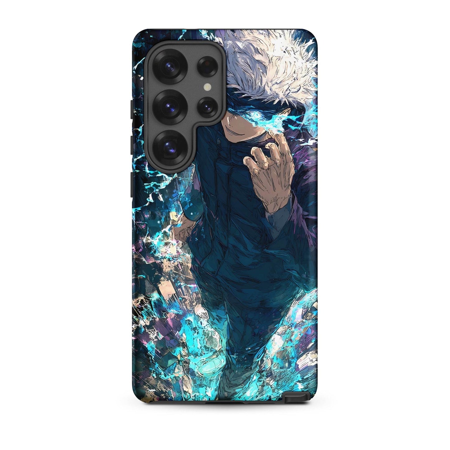 Jujutsu Kaisen Gojo Satoru Tough case for Samsung, Anime Fan Art - Chromavolt