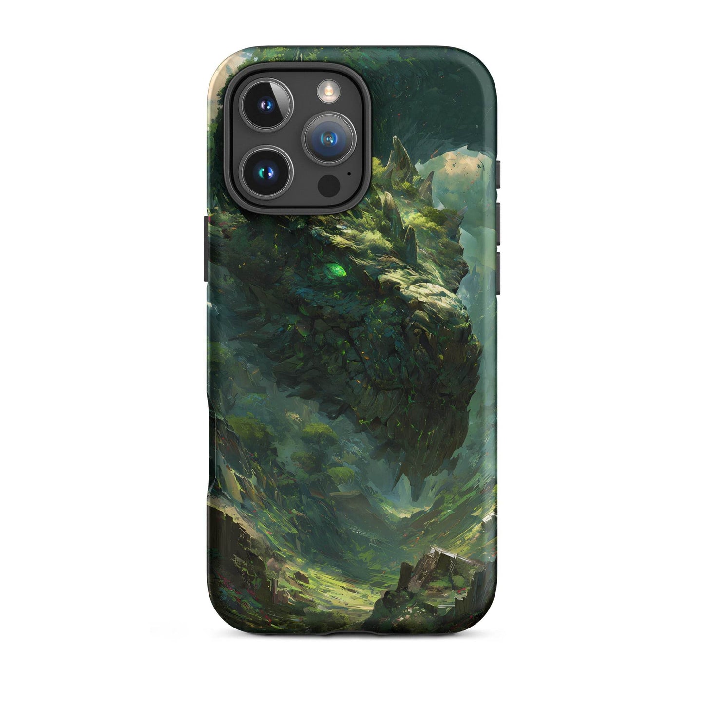 Earth Dragon: The Living Mountain Tough Case for iPhone® - Chromavolt