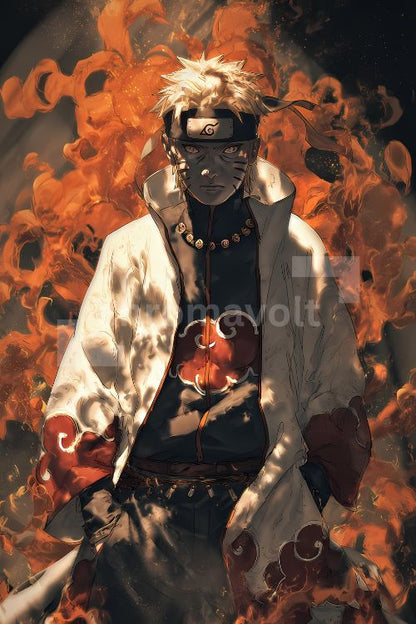 Naruto Shippuden Anime Posters, Matte Vertical Poster Wall Art