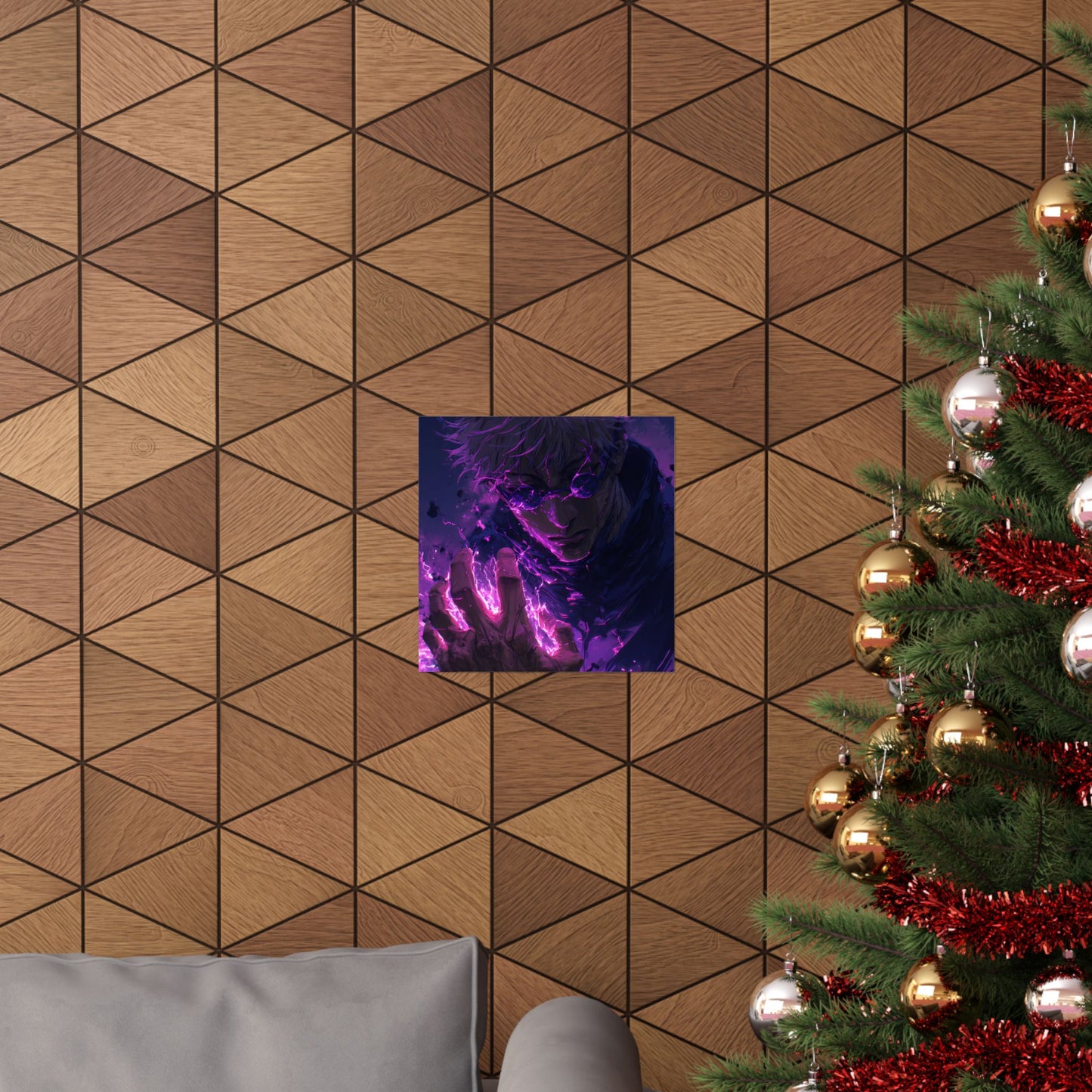 Gojo Satoru, Limitless Power Jujutsu Kaisen Anime Matte Vertical Poster Wall Art