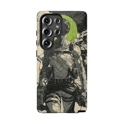 Captain Levi Ackerman, Attack On Titan Anime-Inspired Phone Case: Tough Cases, Phone Cover