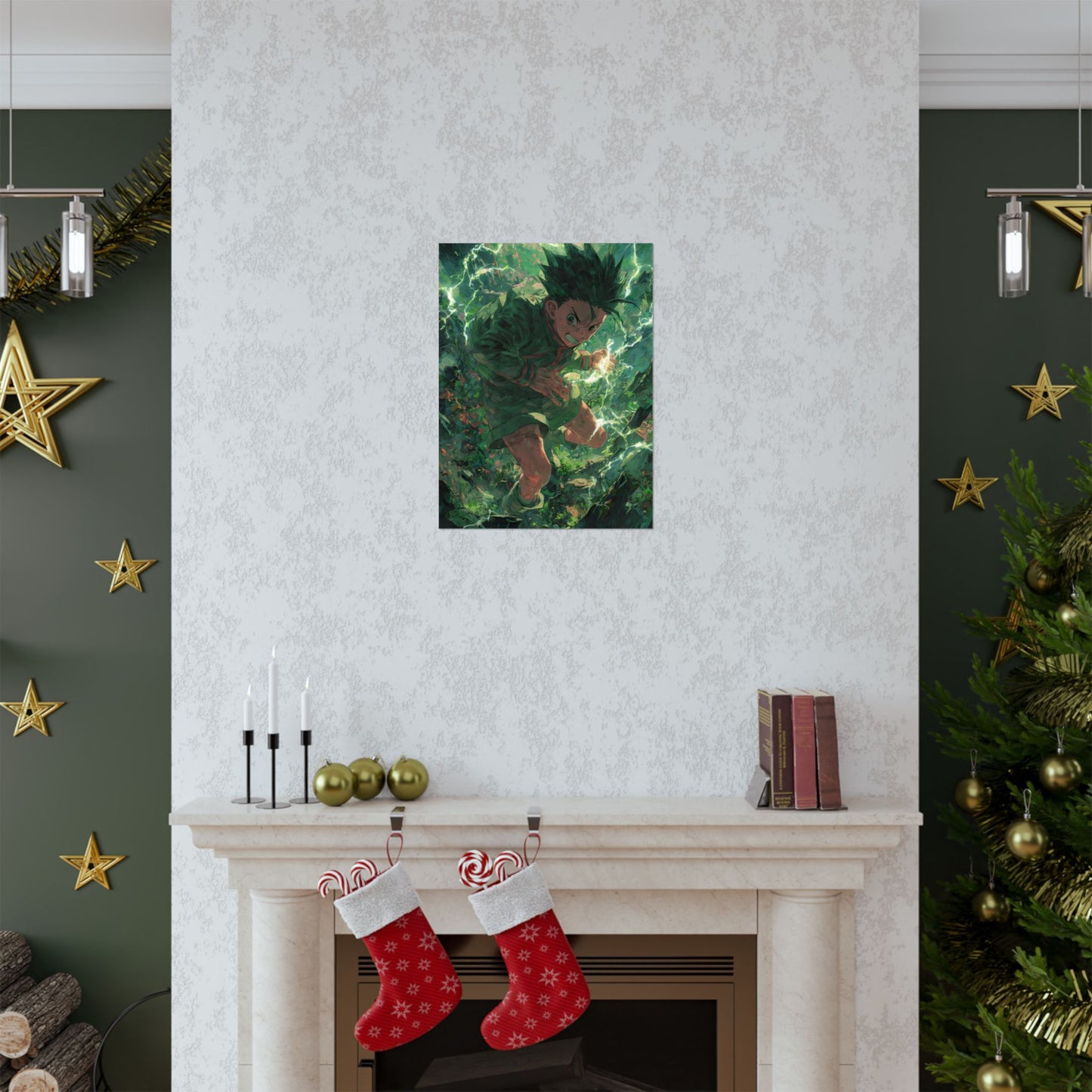 Gon Freecss, Hunter X Hunter Anime Matte Vertical Poster Wall Art