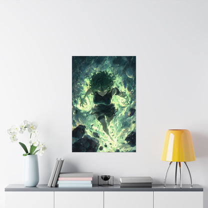 Tornado Of Terror Tatsumaki, One Punch Man Anime Matte Vertical Poster Wall Art