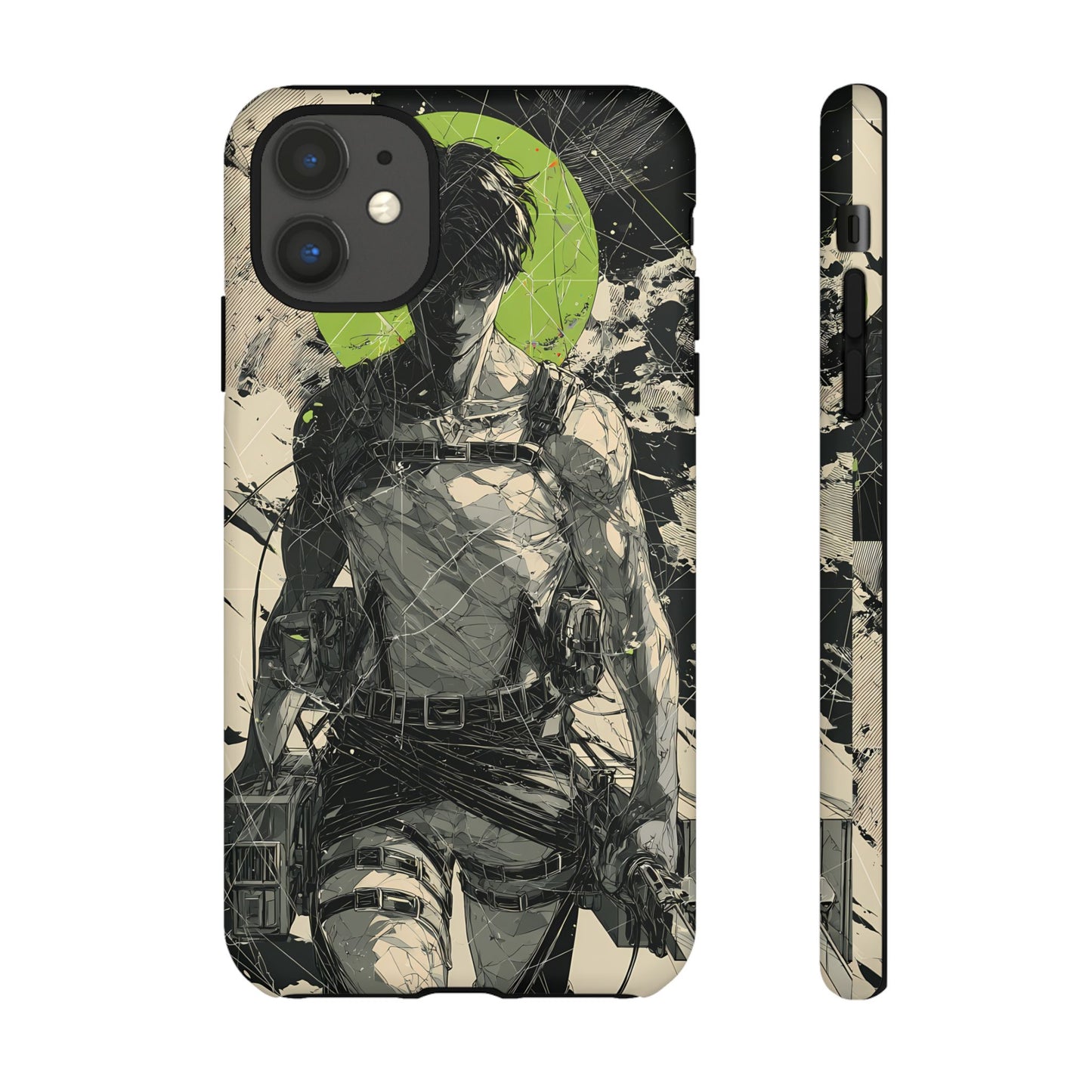Captain Levi Ackerman, Attack On Titan Anime-Inspired Phone Case: Tough Cases, Phone Cover