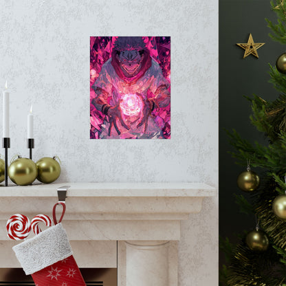 Ryomen Sukuna, Jujutsu Kaisen Anime Matte Vertical Poster Wall Art