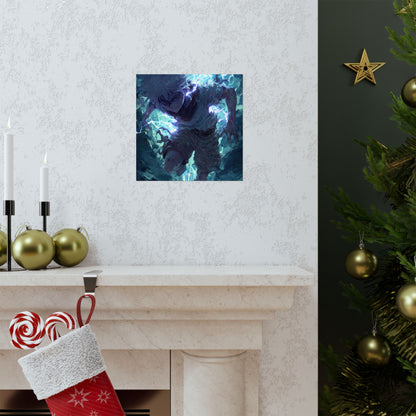 Killua Zoldyck, Hunter X Hunter Anime Matte Vertical Poster Wall Art