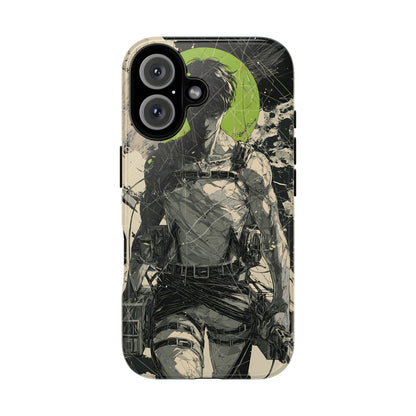 Captain Levi Ackerman, Attack On Titan Anime-Inspired Phone Case: Tough Cases, Phone Cover