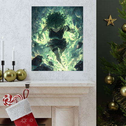 Tornado Of Terror Tatsumaki, One Punch Man Anime Matte Vertical Poster Wall Art