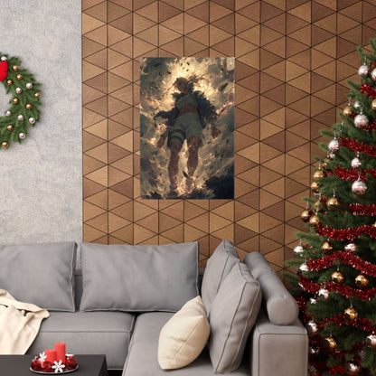 Tsunade Senju, Naruto Shippuden Anime Fan Art Matte Vertical Poster Wall Art