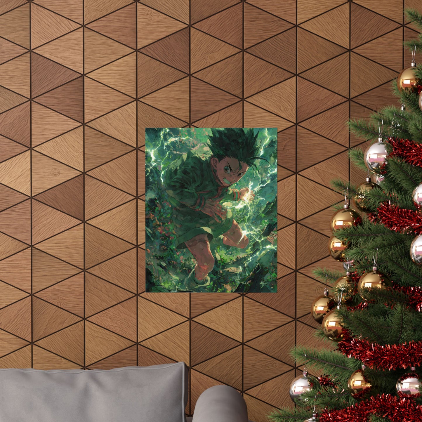 Gon Freecss, Hunter X Hunter Anime Matte Vertical Poster Wall Art