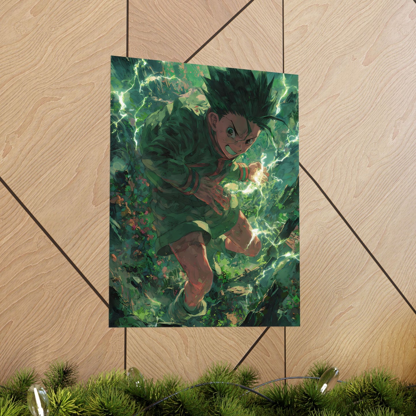 Gon Freecss, Hunter X Hunter Anime Matte Vertical Poster Wall Art