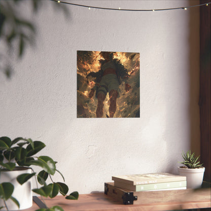 Tsunade Senju, Naruto Shippuden Anime Fan Art Matte Vertical Poster Wall Art