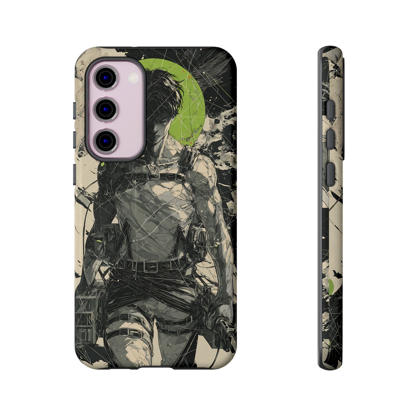 Captain Levi Ackerman, Attack On Titan Anime-Inspired Phone Case: Tough Cases, Phone Cover
