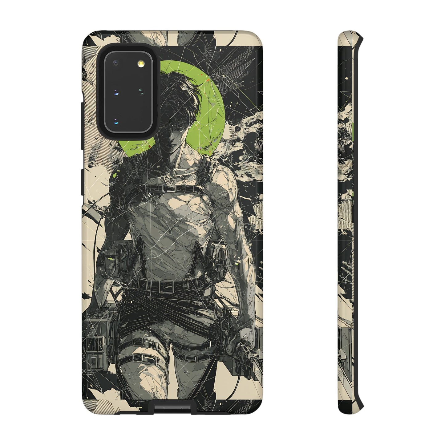 Captain Levi Ackerman, Attack On Titan Anime-Inspired Phone Case: Tough Cases, Phone Cover