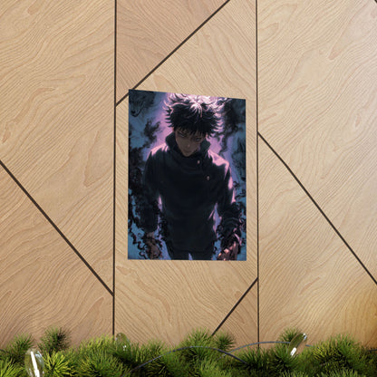 Megumi Fushiguro, Jujutsu Kaisen Anime Matte Vertical Poster Wall Art