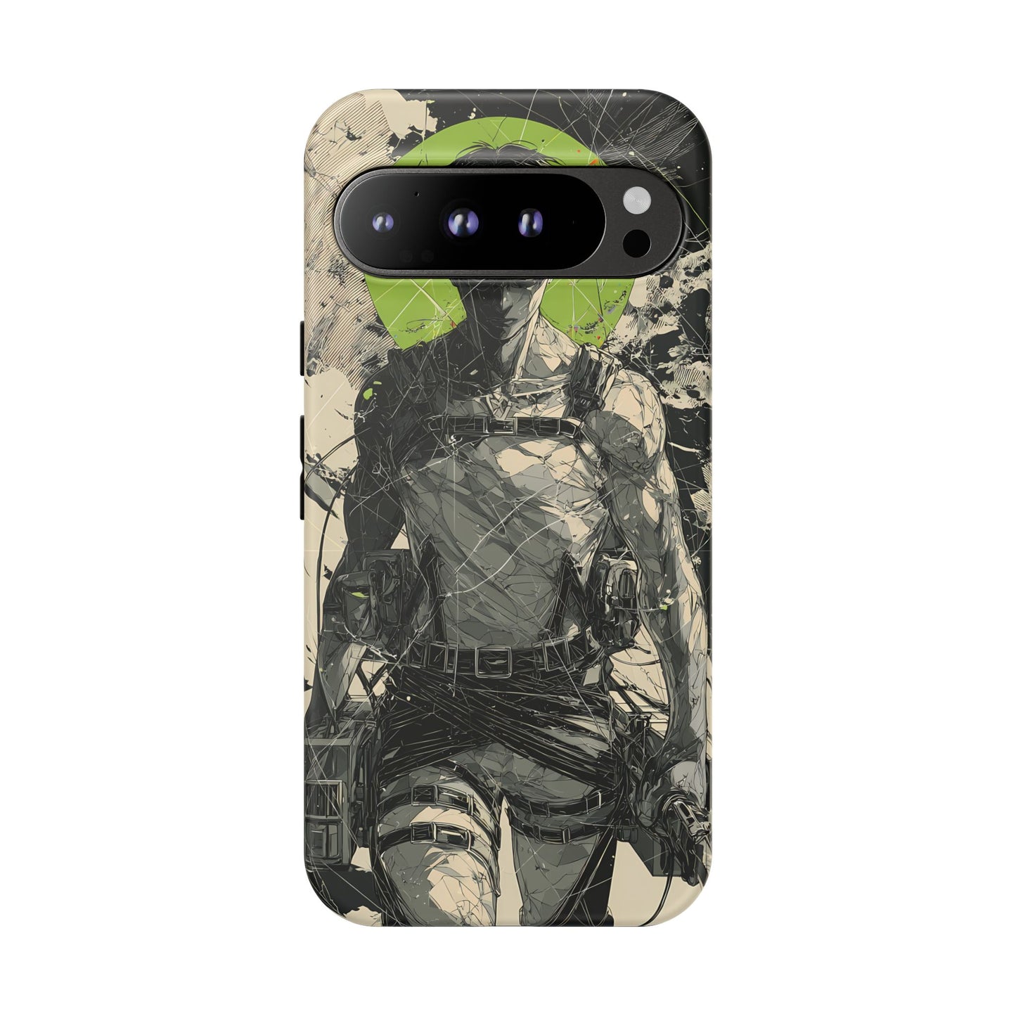 Captain Levi Ackerman, Attack On Titan Anime-Inspired Phone Case: Tough Cases, Phone Cover