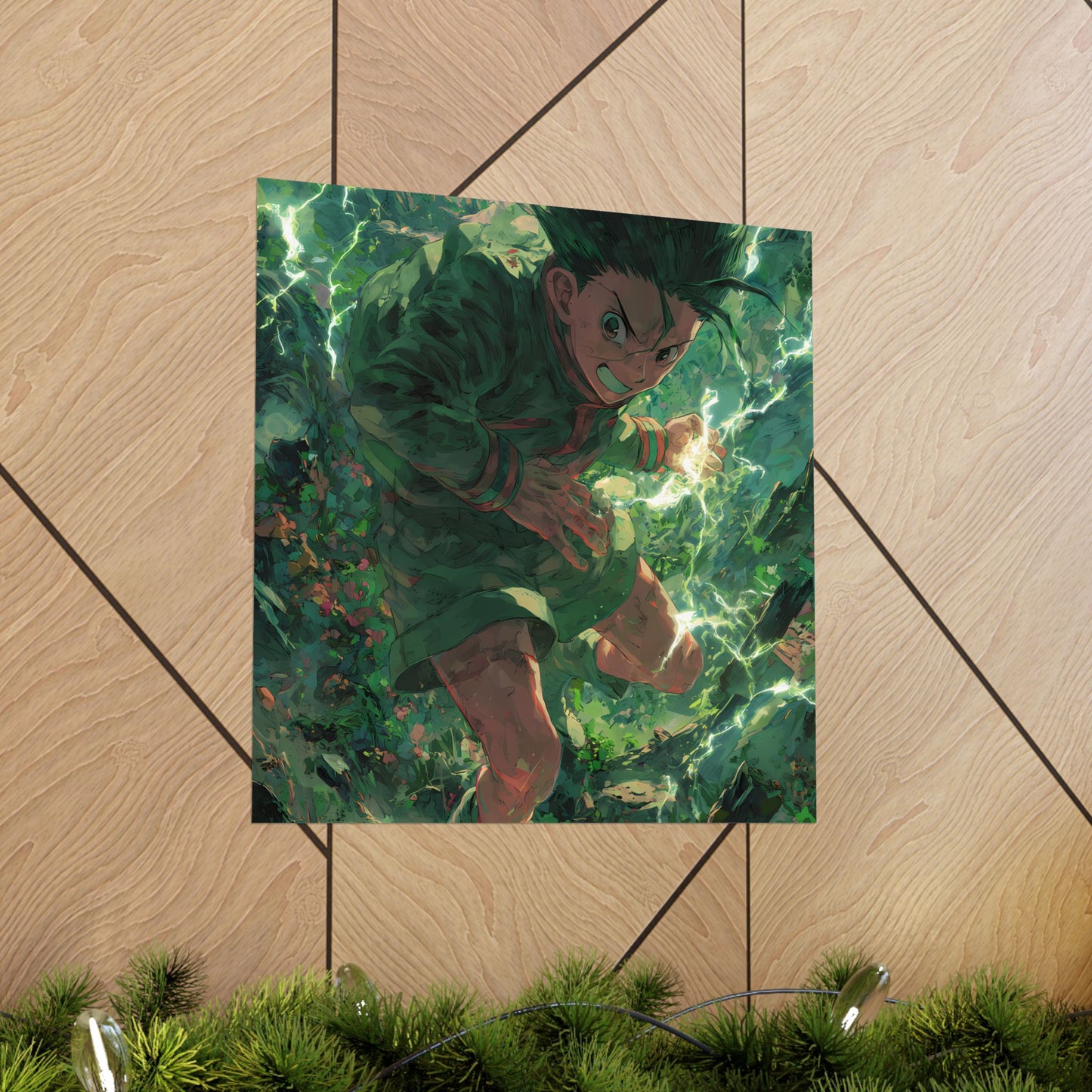 Gon Freecss, Hunter X Hunter Anime Matte Vertical Poster Wall Art