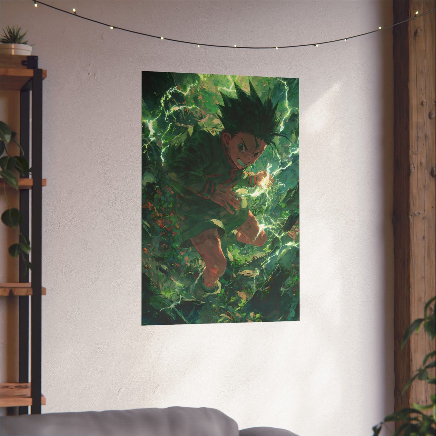 Gon Freecss, Hunter X Hunter Anime Matte Vertical Poster Wall Art