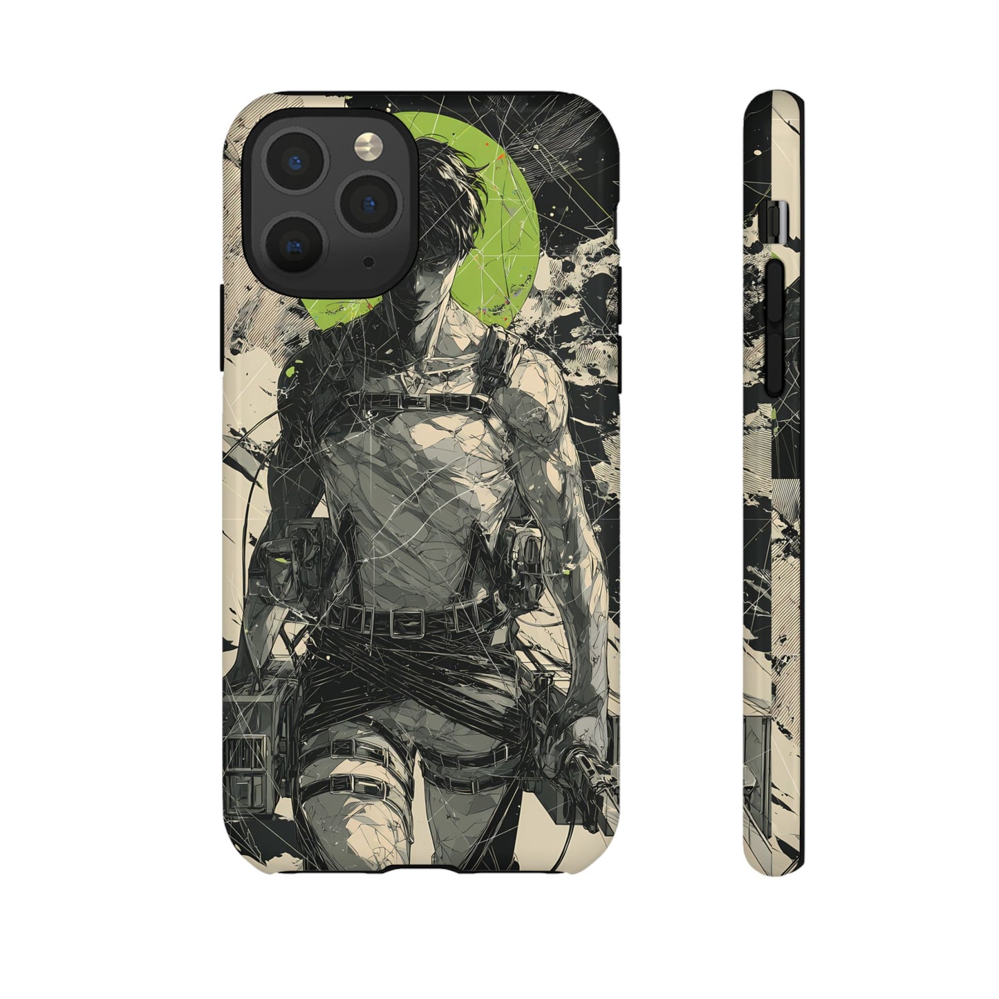 Captain Levi Ackerman, Attack On Titan Anime-Inspired Phone Case: Tough Cases, Phone Cover