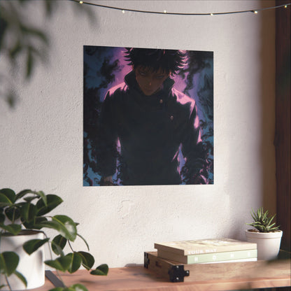 Megumi Fushiguro, Jujutsu Kaisen Anime Matte Vertical Poster Wall Art