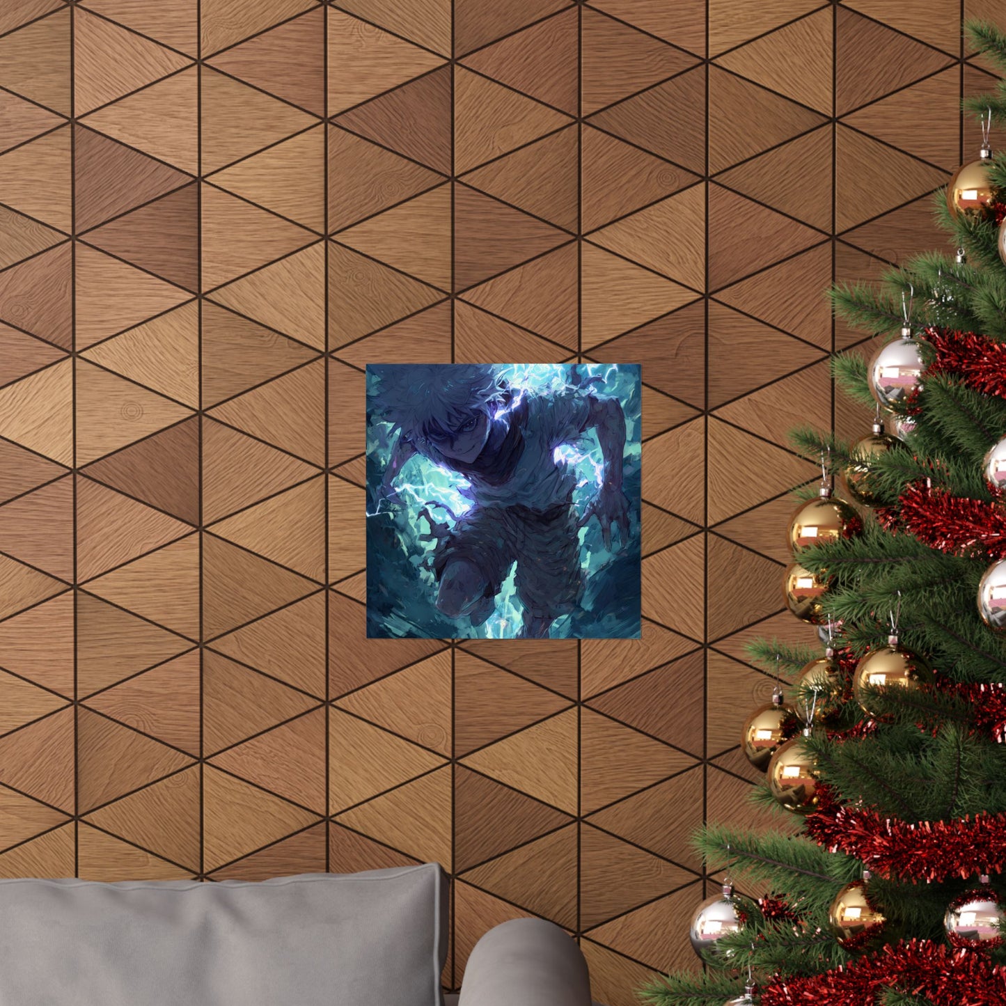 Killua Zoldyck, Hunter X Hunter Anime Matte Vertical Poster Wall Art