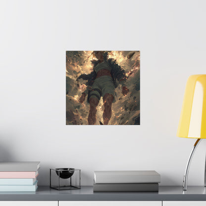 Tsunade Senju, Naruto Shippuden Anime Fan Art Matte Vertical Poster Wall Art