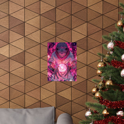 Ryomen Sukuna, Jujutsu Kaisen Anime Matte Vertical Poster Wall Art