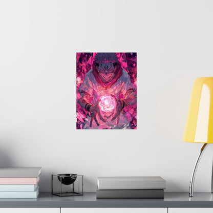 Ryomen Sukuna, Jujutsu Kaisen Anime Matte Vertical Poster Wall Art