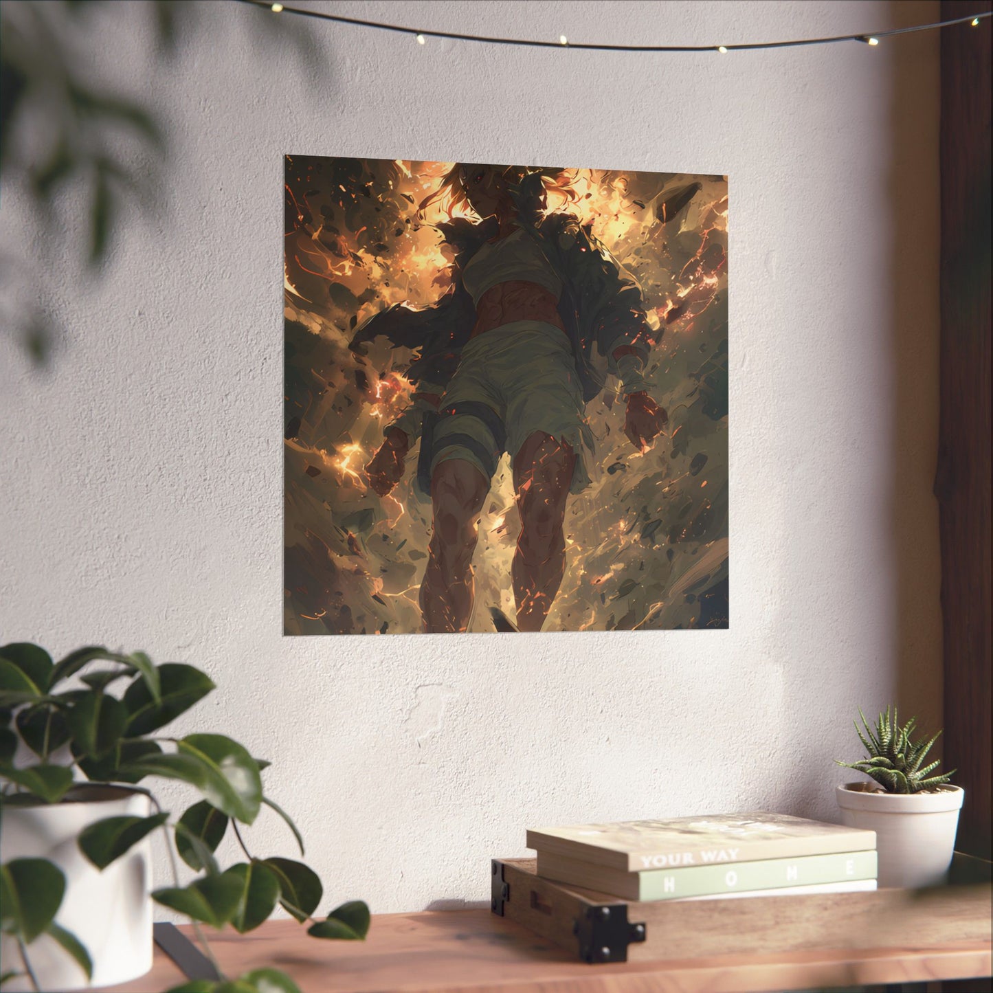 Tsunade Senju, Naruto Shippuden Anime Fan Art Matte Vertical Poster Wall Art