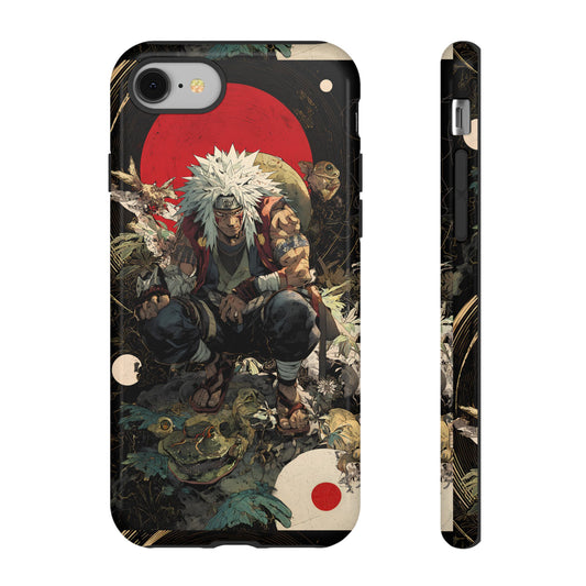 Jiraiya Sensei Naruto Shippuden Anime-Inspired Phone Case: Tough Cases, Phone Cover