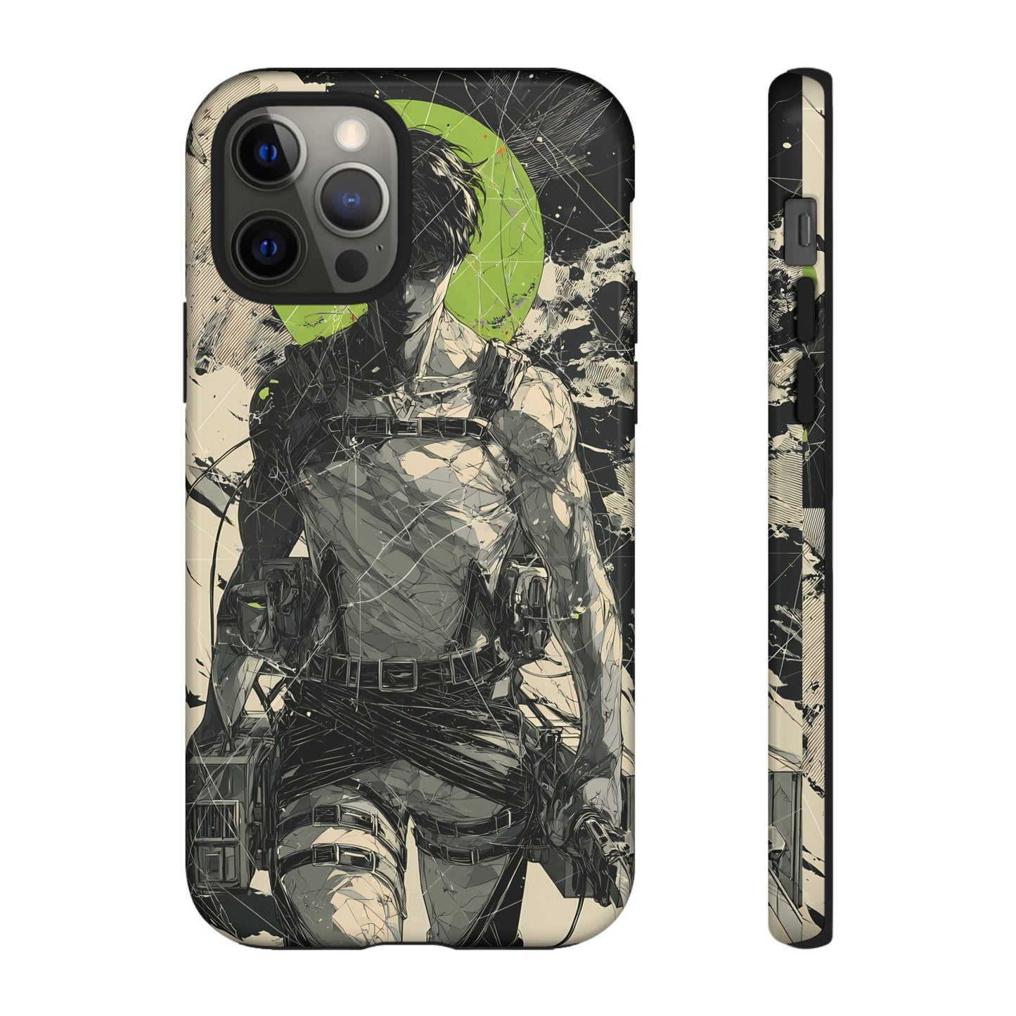 Captain Levi Ackerman, Attack On Titan Anime-Inspired Phone Case: Tough Cases, Phone Cover