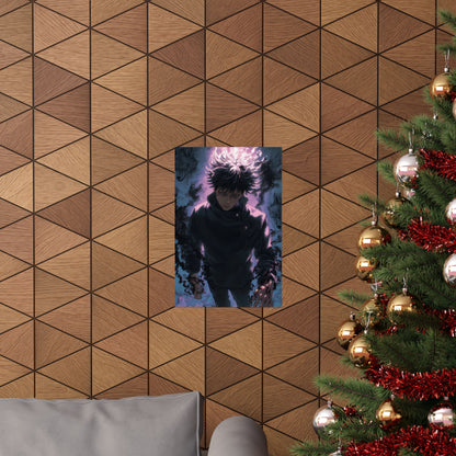 Megumi Fushiguro, Jujutsu Kaisen Anime Matte Vertical Poster Wall Art
