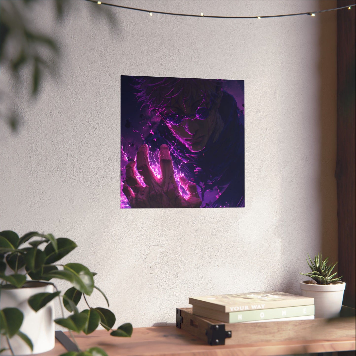 Gojo Satoru, Limitless Power Jujutsu Kaisen Anime Matte Vertical Poster Wall Art