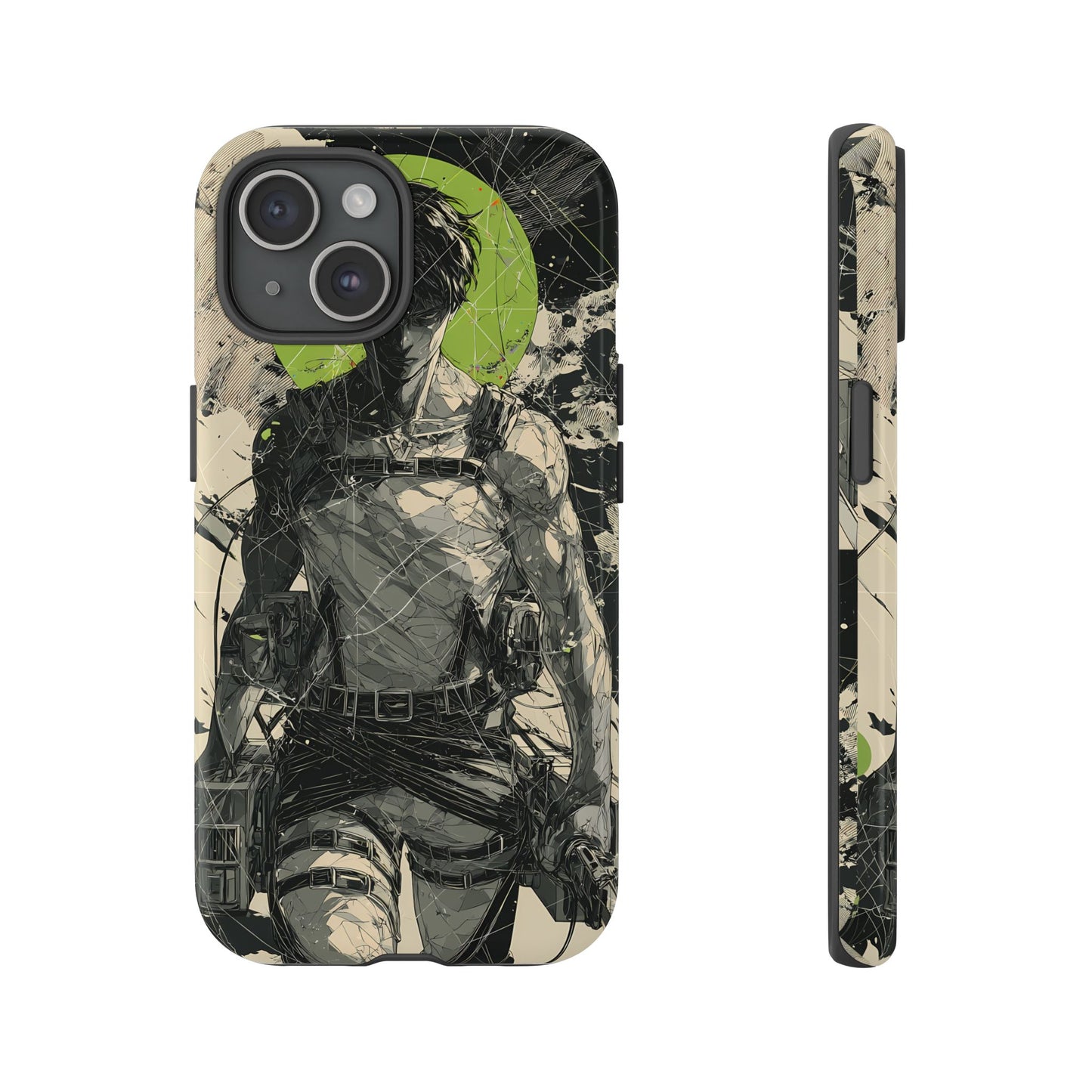 Captain Levi Ackerman, Attack On Titan Anime-Inspired Phone Case: Tough Cases, Phone Cover
