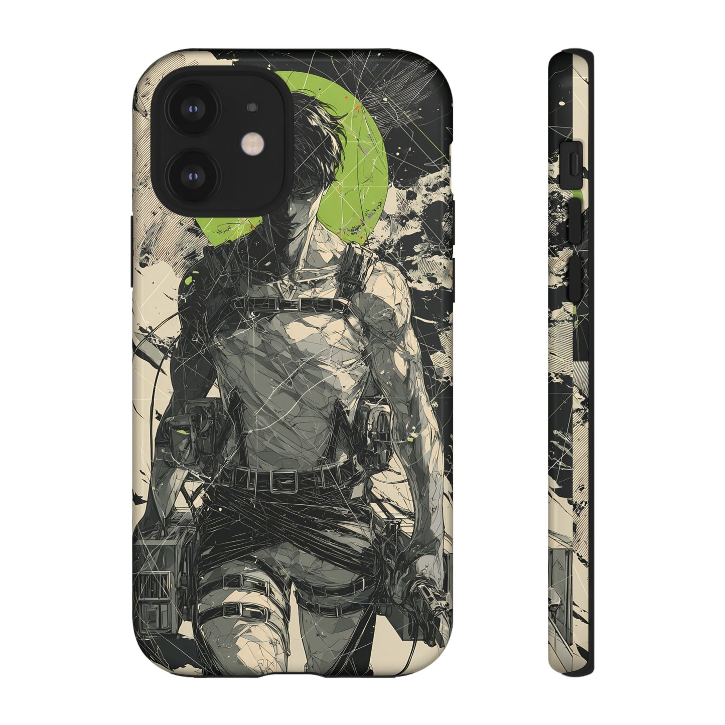 Captain Levi Ackerman, Attack On Titan Anime-Inspired Phone Case: Tough Cases, Phone Cover